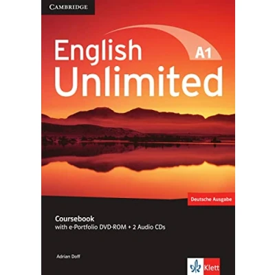 Afbeelding van English Unlimited A1 Starter. Coursebook with e Portfolio DVD ROM + 2 Audio CDs