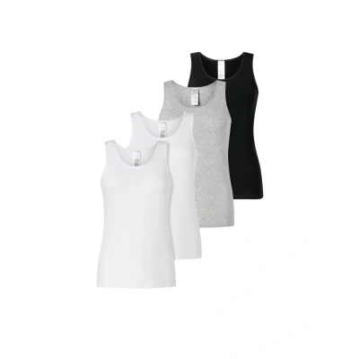 Afbeelding van Schiesser 4PACK Modern Multipacks Hemd, Dames, Maat: 36, Classic mix