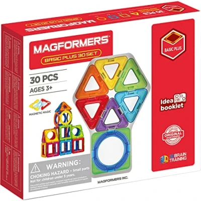 Afbeelding van MAGFORMERS® Basic Plus Set 30 delig