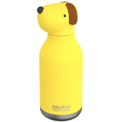 Afbeelding van asobu doggie bestie drinkfles 295ml rvs siliconen hondje