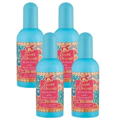 Afbeelding van Tesori d&#039;Oriente Ayurveda Eau de Toilette 100 ml x4