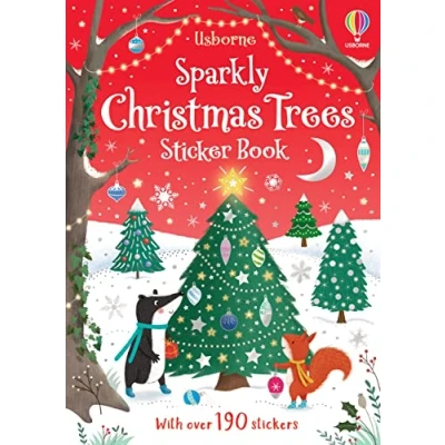 Afbeelding van Sparkly Christmas Trees: Sticker Book