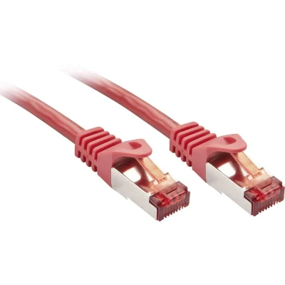 Afbeelding van Line netwerkkabel Basic Cat.6 S/FTP, rood, 2 m