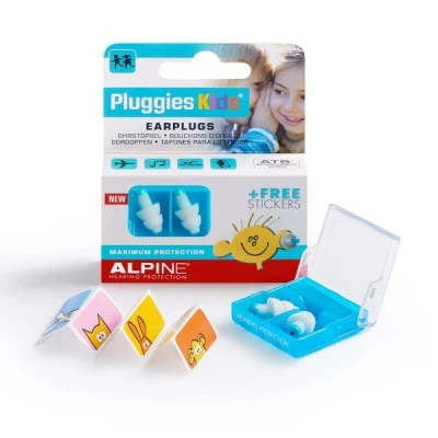Afbeelding van 2x Alpine Oordopjes Pluggies Kids 1 set