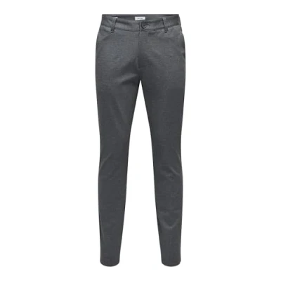 Afbeelding van ONLY &amp; SONS Stoffen herenbroek, navy, 29W x 30L