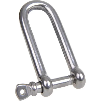 Afbeelding van Seilflechter D Sluiting Lang 8 mm A4 RVS AISI 316 3.200 daN