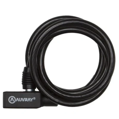 Afbeelding van Auvray SPEK150AUV08 fietssloten, L: 1500 mm diameter: 8 mm, geel