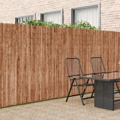 Afbeelding van vidaXL Hekpaneel Natuurlijke Bamboe 600 x 180 cm Hek Rechthoekig