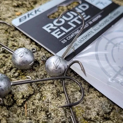 Afbeelding van BKK Round Elite Classic Bait Keeper Loodkop 10g (3 stuks) #6/0 Loodkoppen