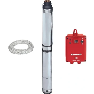 Afbeelding van Einhell Elektrische Diepte / Dompelpomp GC DW 1300 N W 5000 l/u Max. Dompeldiepte: 20m opvoerhoogte: 65m RVS behuizing Externe schakelbox