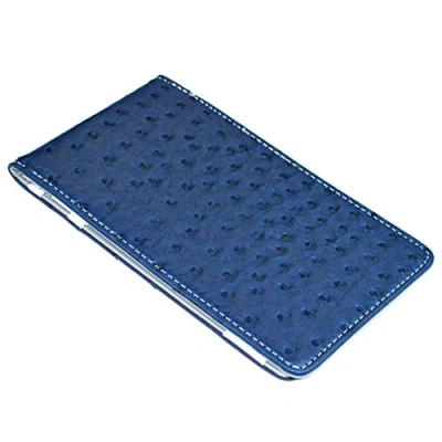 Afbeelding van On Par Volwassen Premium Golf Scorecard Houder Scorekaarthouder, Marineblauw/Grijs, 18,5 x 11 cm