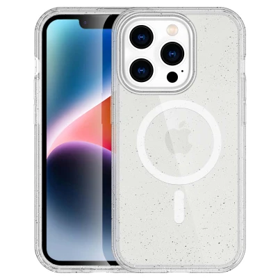 Afbeelding van Apple iPhone 14 Pro MagSafe Hoesje Kunststof imoshion Hardcase/Backcover Transparant Telefoonhoesje