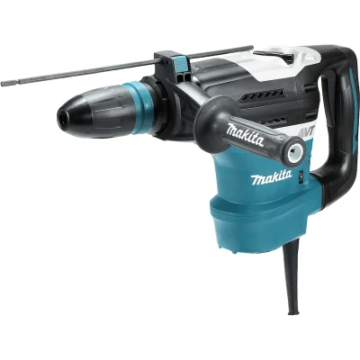 Afbeelding van Makita HR4013CV SDS MAX combihamer met stofafzuigset 1100W