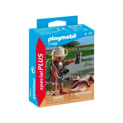 Afbeelding van Playmobil 71168 Special Plus Onderzoeker Met Kaaiman