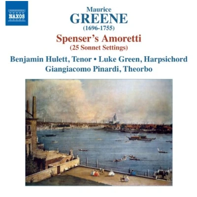 Afbeelding van Benjamin Hulett, Luke Green, Giangiacomo Pinardi Greene: Spenser&#039;s Amoretti (CD)