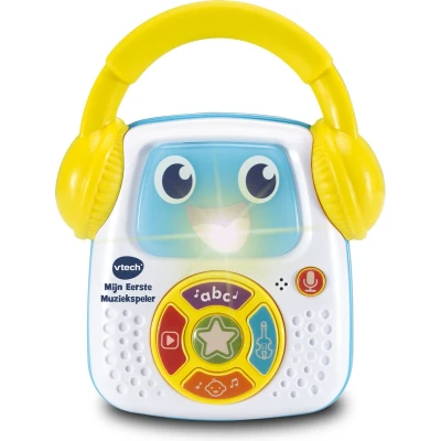 Afbeelding van Vtech Baby Mijn Eerste Muziekspeler Interactief Speelgoed Incl. 23 Melodietjes &amp; 9 Gezonden Liedjes Cadeau Vanaf Maanden