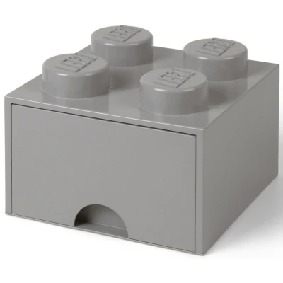 Afbeelding van LEGO® Opbergbox met Lade Grijs 25 x 18 cm