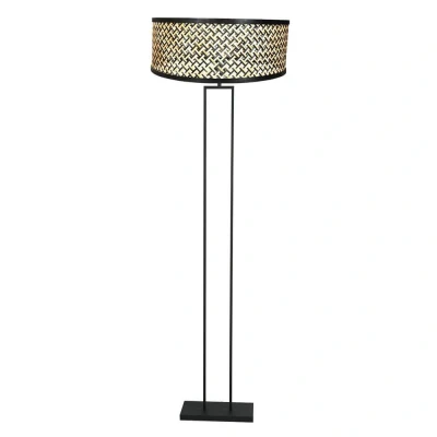 Afbeelding van Steinhauer Vloerlamp Stang Bamboe Naturel/Zwart