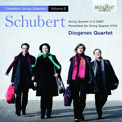 Afbeelding van Diogenes Quartet Schubert: Complete String Quartets, Vol. 6 (CD)