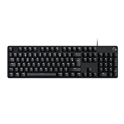 Afbeelding van Logitech G413 SE Full Size Mechanisch Gaming toetsenbord Verlicht met tactiele mechanische schakelaars, Anti Ghosting, voor Windows en macOS, Belgisch AZERTY indeling Zwart