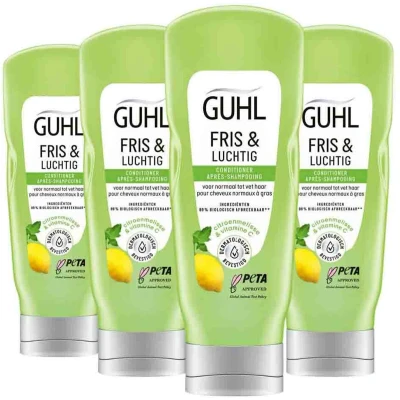Afbeelding van 4x Guhl Conditioner Fris&amp;Luchtig 200 ml