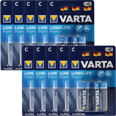 Afbeelding van Varta High Energy Baby / C 4914 10x blisterverpakking van 2