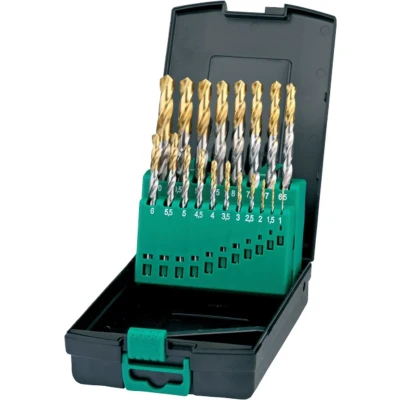 Afbeelding van Phantom metaalboren HSS Tin 1 tot 13mm (25 dlg)