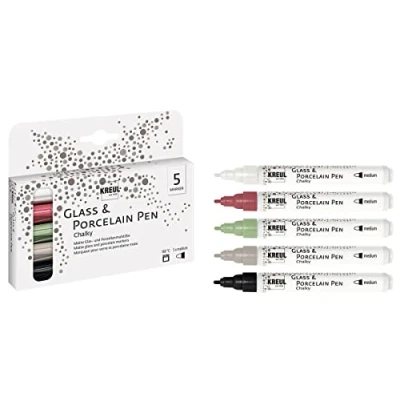 Afbeelding van Kreul porseleinstiften chalky set 5 stuks