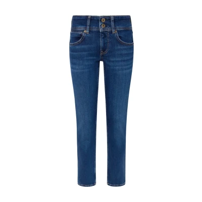 Afbeelding van Pepe Jeans Slim fit jeans, Dames, Maat: 34x32, Denim