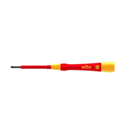 Afbeelding van Wiha 42379 Elektronica, VDE, Elektronica en fijnmechanica Kruiskop schroevendraaier PH 00 Koplengte: 50 mm