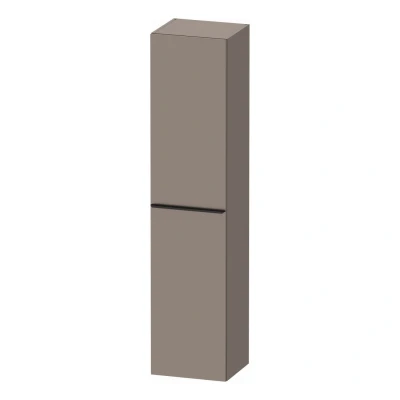 Afbeelding van Duravit D Neo hoge kast 40x36x176cm Linksdraaiend Basalt Mat