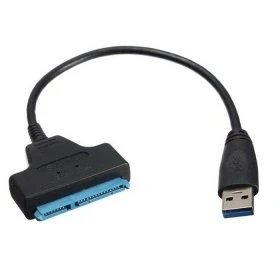 Afbeelding van Cablecc Super Speed 5Gbps USB 3.0 naar SATA 22 Pin Adapter Kabel voor 2.5 Harde Schijf Driver SSD