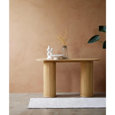 Afbeelding van Nordic Home Kelly sidetable 130 cm naturel Hout