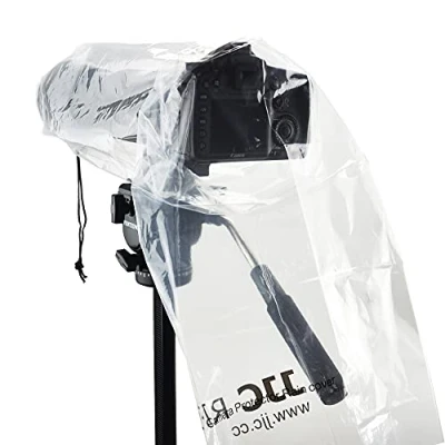 Afbeelding van 2 Pack JJC Camera Regenhoes Regenjas Sleeve Protector voor Canon Nikon Sony DSLR met Lens tot 45cm lang