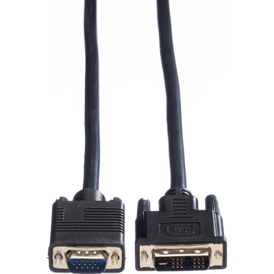Afbeelding van VALUE Monitorkabel DVI(18+5) / VGA M/M, 3 m