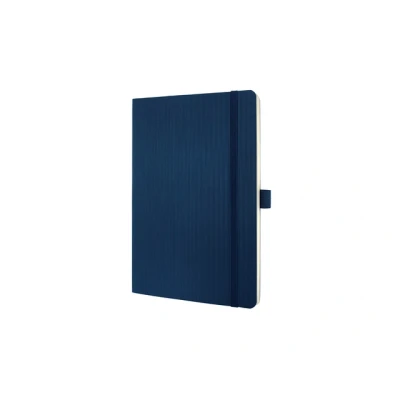 Afbeelding van Notitieboek Sigel Conceptum Pure softcover A5 blauw geruit