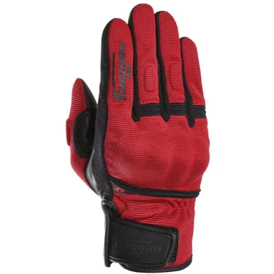 Afbeelding van Furygan Jet D3O Dames motorfiets handschoenen, zwart rood, afmeting S voor vrouw