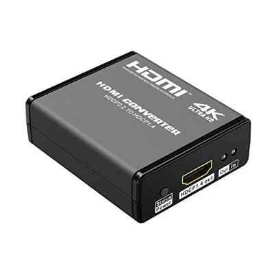 Afbeelding van PremiumCord HDMI HDCP 2.2 naar 1.4 converter, resolutie 4K 2160p 60Hz, Full HD 1080p, ondersteunt 3D, Dolby True HD, plug &amp; play, zwart, khcon 44