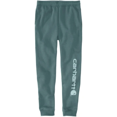 Afbeelding van Joggingbroek Carhartt Men Midweight Tapered Graphic Sea Pine Heather L