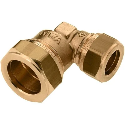 Afbeelding van Bonfix kniekoppeling 28 x 22 mm knel