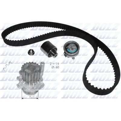 Afbeelding van Dolz Distributieriem kit inclusief waterpomp KD054