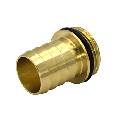 Afbeelding van VARIOSAN Slangtuit 15310, 1&quot; AG x 3/4&quot; tule, messing, O ring