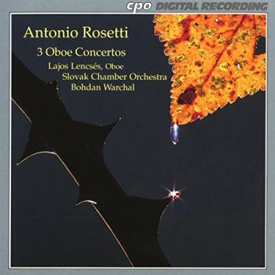 Afbeelding van Rosetti: Oboe Concertos / Lencses, Warchal, Slovak CO