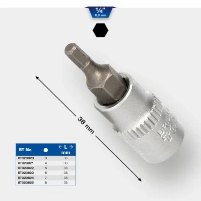 Afbeelding van Steeksleutelelement Brilliant Tools