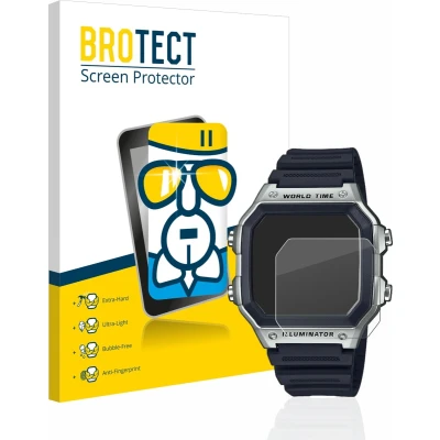 Afbeelding van BROTECT Glas Screen Protector voor Casio AE 1200WH 1CVEF Schermbeschermer [9H Hardheid, Beschermglas Folie niet Gehard Glas]