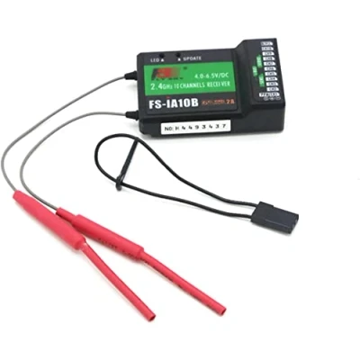 Afbeelding van Yangers Flysky FS IA10B Ontvanger, 10 Kanalen 2.4GHz AFHDS 2A RC Zender Ontvanger voor I4 I6 I6X I6S GT2G GT2E I8 I10 TH9X CT6B GT5 GT3C IT4S TM10 Model