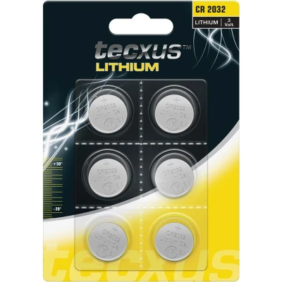 Afbeelding van Tecxus CR2032 Lithium knoopcel, 3V