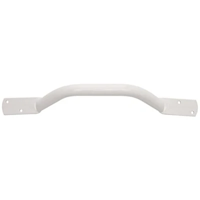 Afbeelding van HOMECRAFT Epoxy gecoate schuine stalen grijprek, veiligheidssteunrail, thuishulpgreep voor badkuip, douche en treden, gebruik binnen buiten, gehandicapte grijper, 44,5 cm (komt in aanmerking