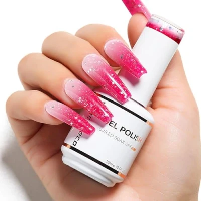Afbeelding van Nicedeco Temperatuur Verandering Gel Nagellak Semi permanent 15ML Color Changing Nail Polish UV LED Soak Off Gellak Art DIY Salon Manicure Holiday Gift 02