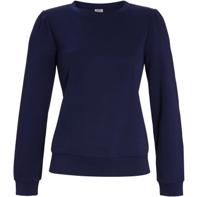 Afbeelding van Marineblauw pyjamashirt Ringella Blauw Maat 42